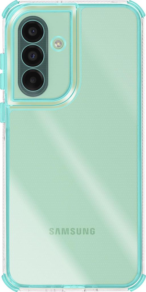 Avizar, Verstärkte Hülle Galaxy A36 Dual-Material strukturiert rutschfest, Türkis