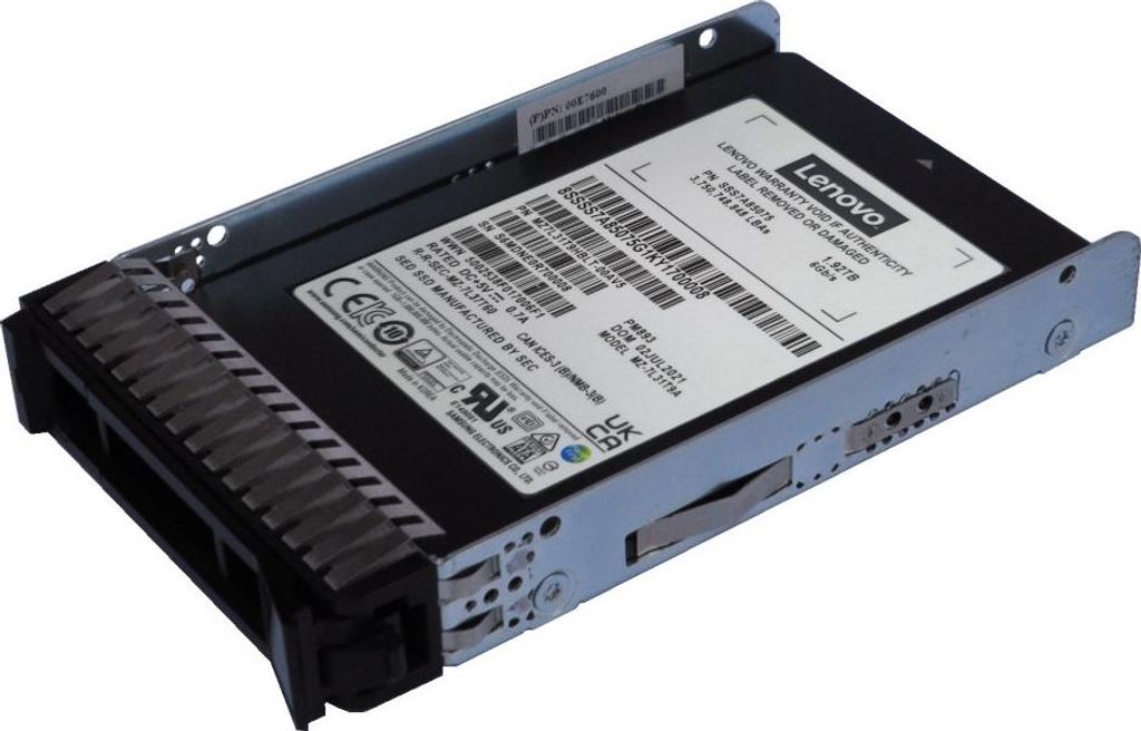 Lenovo 4XB7A90884 Internes Solid State Drive 480 GB 2.5" Serial ATA III V-NAND TLC
