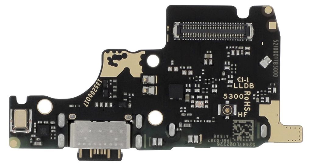 Xiaomi, Ladebuchse mit SIM-Leser für Redmi Note 14 5G, Schwarz