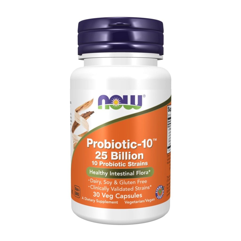 NOW Foods Nahrungsergänzungsmittel Probiotic-10 25 Billion, BI7786
