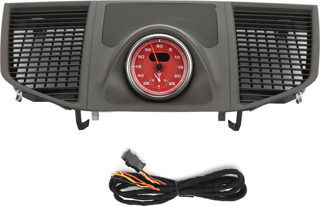 Chronomètre Central de Console pour Macan 2014-2020 avec Cache Supérieur