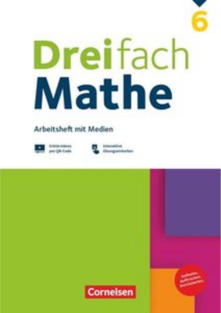 Dreifach Mathe 6. Schuljahr - Zu allen Ausgaben - Produktbild 