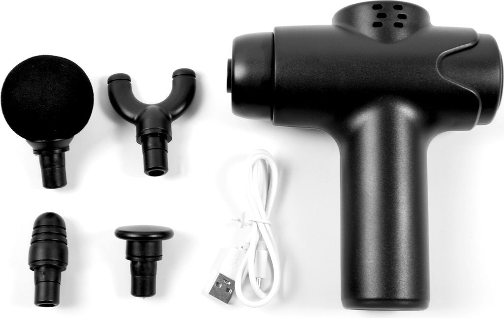 Aga Mini masážní pistole DS1608 Černá Obrázek produktu 5