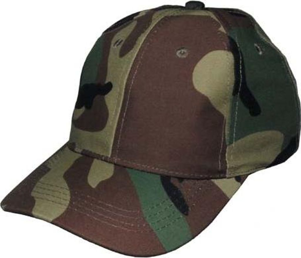 Cappello da baseball per bambini con visiera, woodland, Immagine del prodotto 