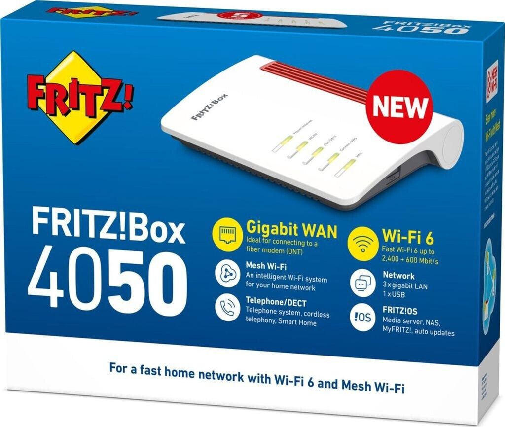 AVM FRITZ!Box 4050 International Dual Band Router -  / Produktbild 