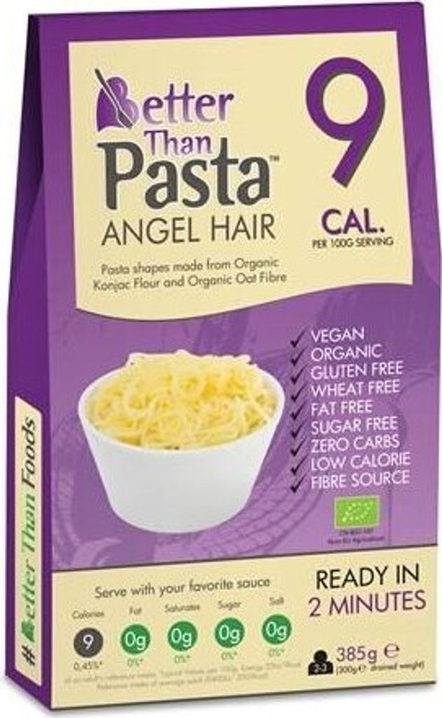 ANGEL HAIR-NUDELN (KONJAK) GLUTENFREI  385 g (300 g) – Produktbild 