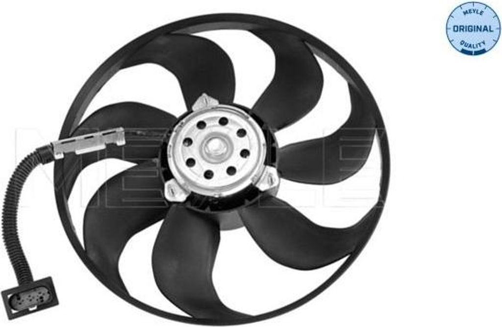 MEYLE 100 236 0024 Lüfter Motorkühlung Kühlerlüfter für VW Golf IV Schrägheck (1J1) Wasserkühler Ø345mm