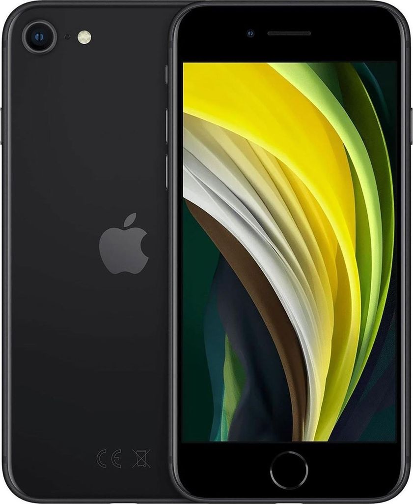 スマートフォン本体 iPhone SE W Apple iPhone SE 2020 128 GB Czarny Wie Neu