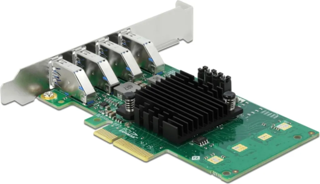 Plus de ralentissements USB : Carte PCIe 4 Ports 4 Canaux Indépendants
