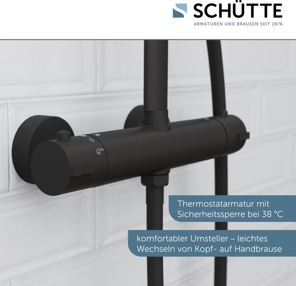 SCHÜTTE Duschsystem MADURA FRESH, Regendusche mit Produktbild 4
