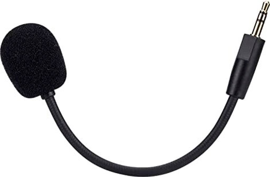 ALPHATEC ERSETZUNGS GAMED MIKROFON JBL Quantum 100 (Q100) Headset auf PC/Xbox/PS/Switch/Mac, abnehmbar 2,5 mm Boom