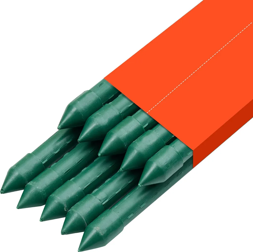 Tige pour plantes grimpantes avec picots antidérapants 238cm, pack 10