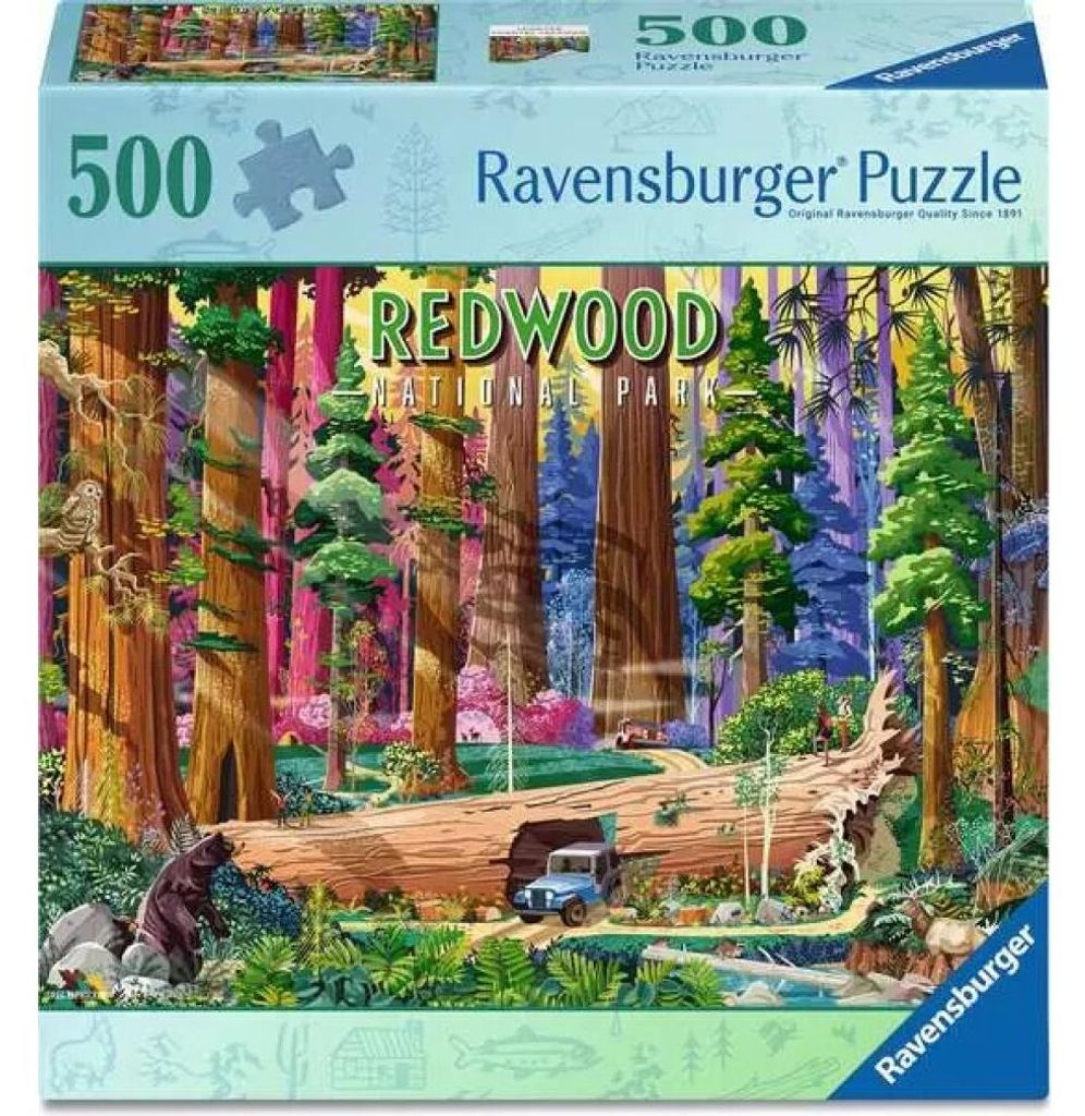 RAVENSBURGER Puzzle Nationalpark: Redwood 500 dlc