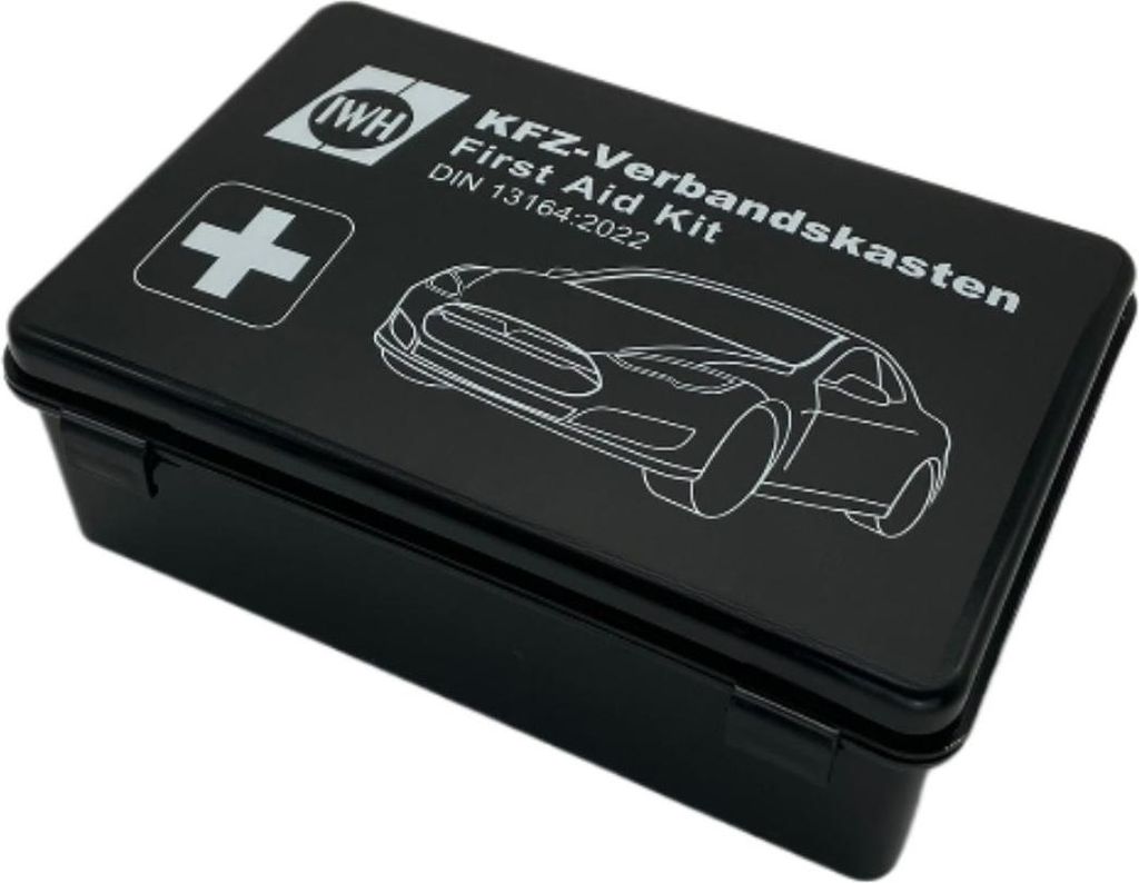 IWH KFZ-Verbandkasten "Kompakt", DIN 13164:2022