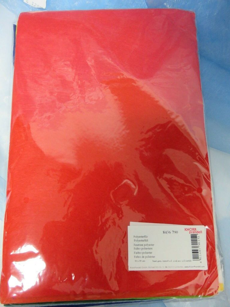 KNORR prandell 218436790 Polyesterfilz1mm20x30cm sort.12er