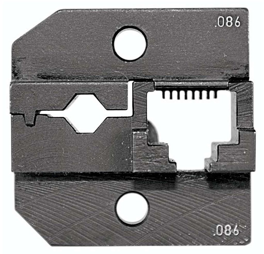 624 086 3 0 Rennsteig Werkzeuge GmbH Crimpeinsatz-Datenstecker für Stewart-Verbinder, geschirmt - 1 Stück
