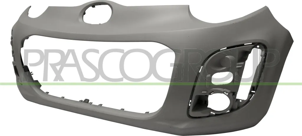 Bouclier avant pour Citroën C1 (PM/PN) - Pièce de rechange PRASCO grise