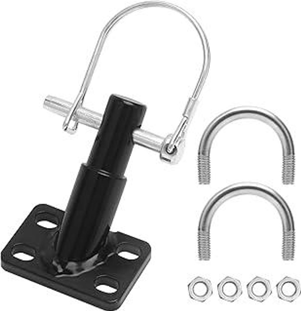 2 X Kupplung Fr Qeridoo Fahrradanhnger  Anhngerkupplung, Stahl, NEU