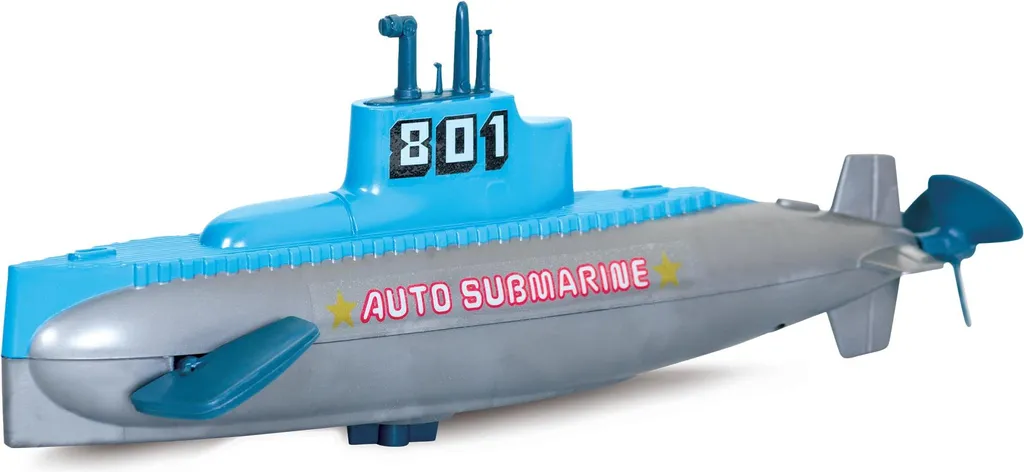 Sous-Marin à Remontoir Étanche avec Hélice Rotative - Jouet sans Pile