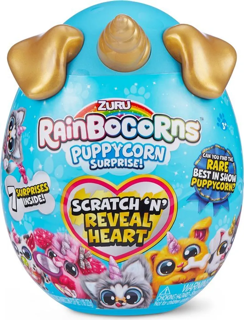 Rainbocorns Puppycorn Rescue œuf surprise peluche chiot à soigner - 3