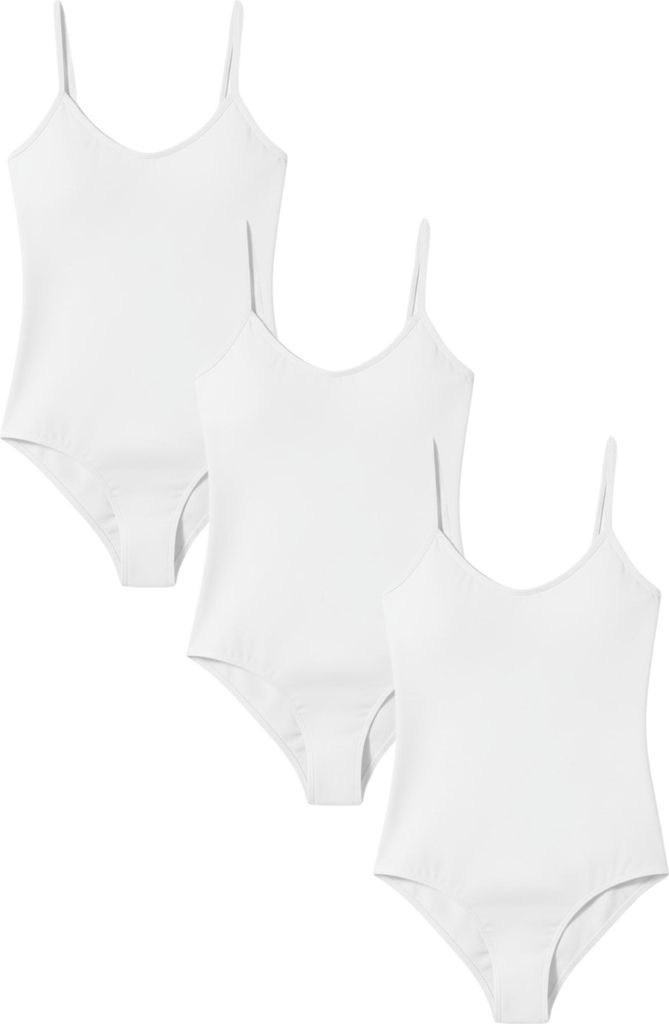 BASIC MAX Body Top Frauen 3er-Pack Weiß M Maxte