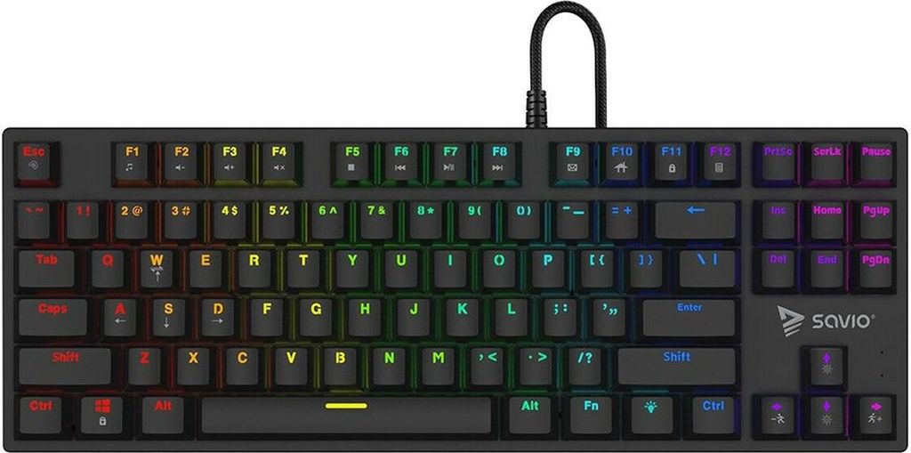 Savio Tempest x2 RGB mechanical keyboard Outemu BLUE