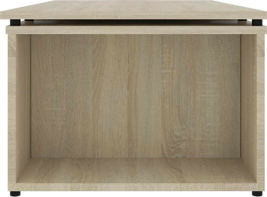 Tavolino in rovere Sonoma 150x50x35 cm materiale a base di legno - 15