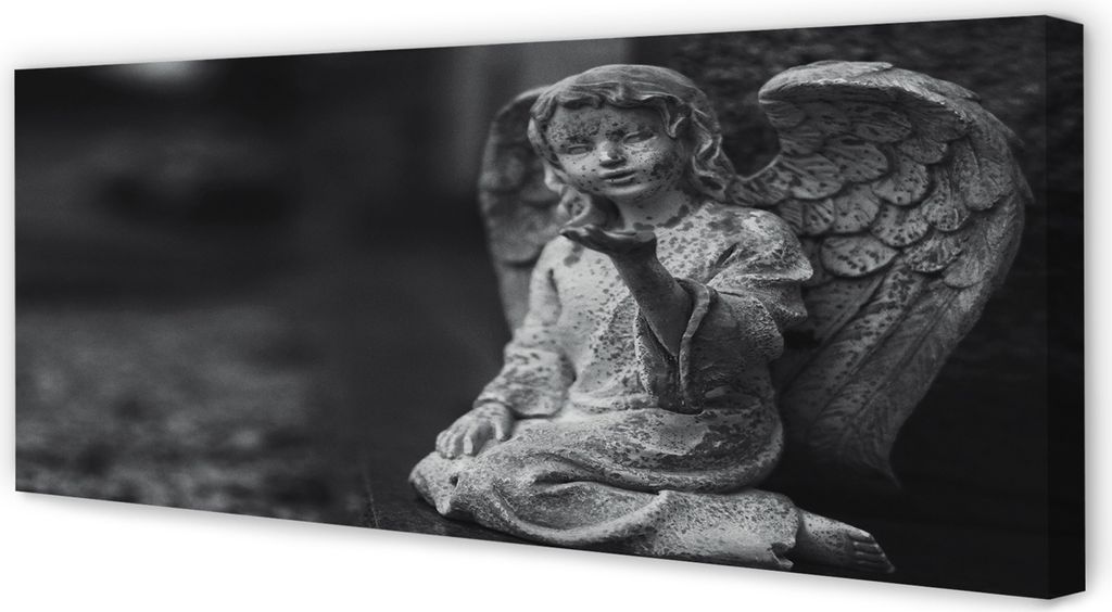 Leinwandbild 125x50 Wandkunst Engel
