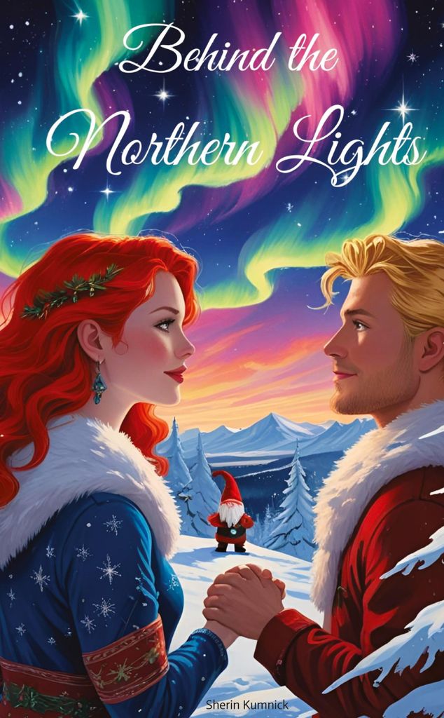 Behind the Northern Lights, Weihnachtsromane, Slow Burn, Weihnachtswelt, Romantisch, Wichtel, Weihnachten, Romantasy, Fantasy