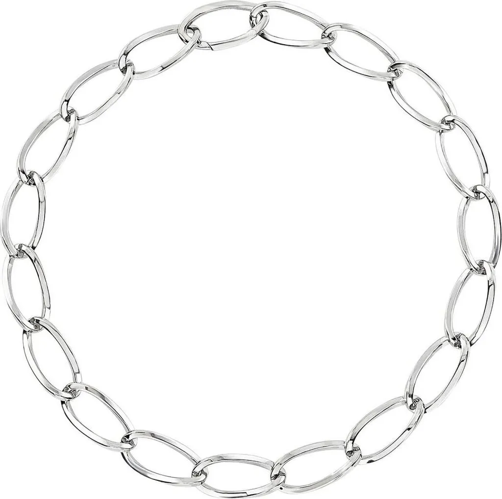 Collier chaîne pour femme Breil TJ3522 en acier inoxydable argenté