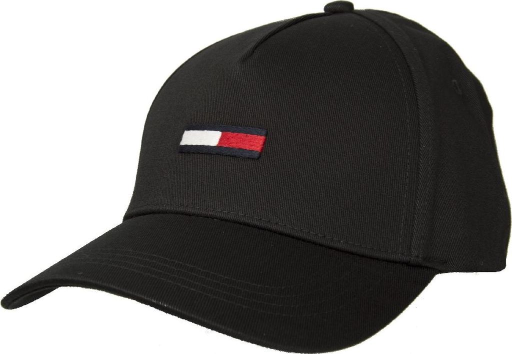 Baseballmütze TOMMY HILFIGER JEANS Verstellbare Mütze mit Schirm Artikel AW0AW10708 TJM FLAG CAP, UNICA - ONE SIZE, Cotone 100%