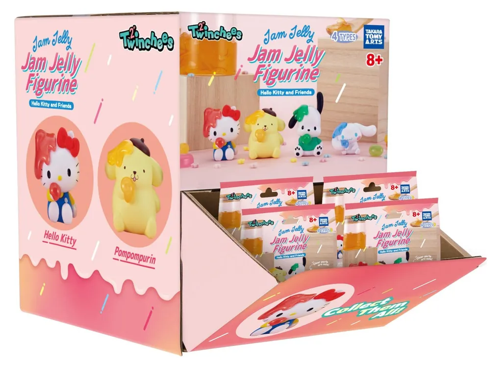 Figurines de collection Sanrio Jam Jelly 5 cm - Set de 24 boîtes mystère - 2