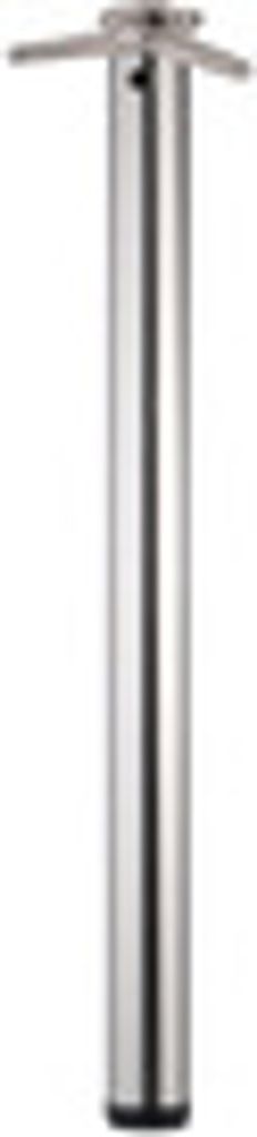 Pied de table / pied de support - aspect inox, Ø 6 cm x 87 Image du produit 