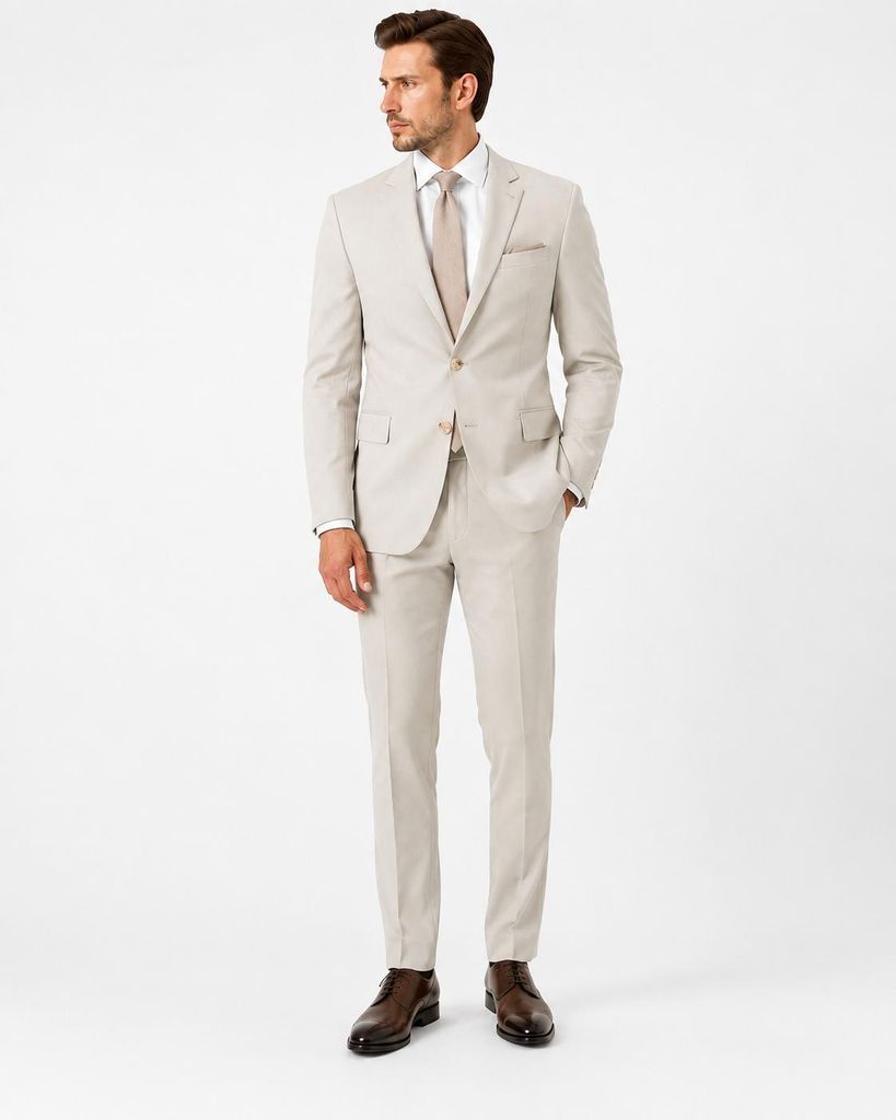 Guild Herren Anzug – 2 teilig – Slim Fit, für Hochzeiten, Einladungen, den Business, besondere Anlässe – schickes, Elegantes Sakko und Hose...