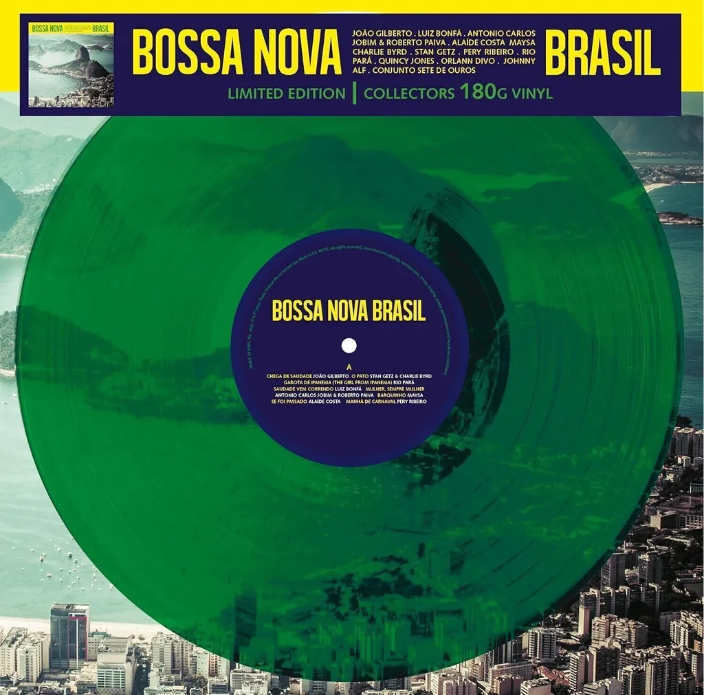 Vinyle Bossa Nova Brasil LP Vert - Musique Ambiance Détente et Voyage