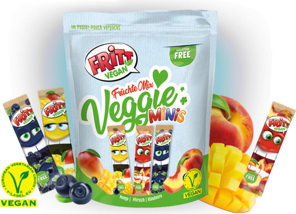 Fritt Vegan Früchte-Mix 10024586 135g Produktbild 