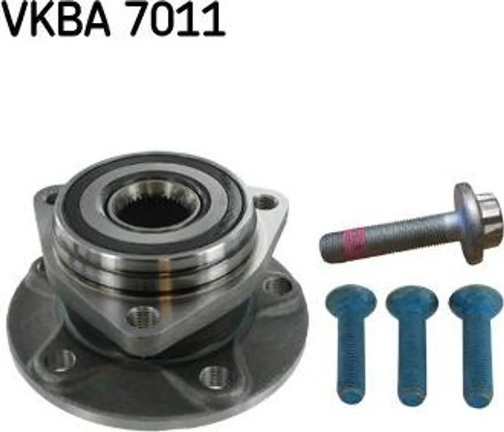 SKF VKBA 7011 Kit Cuscinetto Ruota 5Q0407621A per Audi A3 VW Golf 7 8