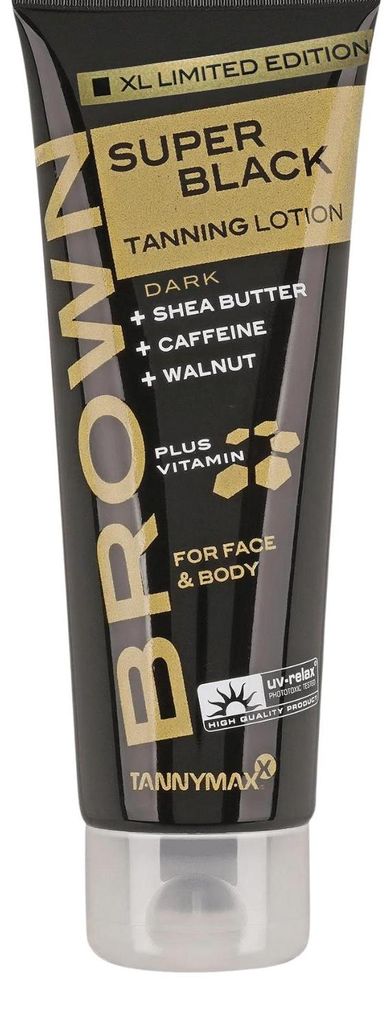 TannyMaxx Super Black Dark XL Bräunungslotion 250ml Produktbild 