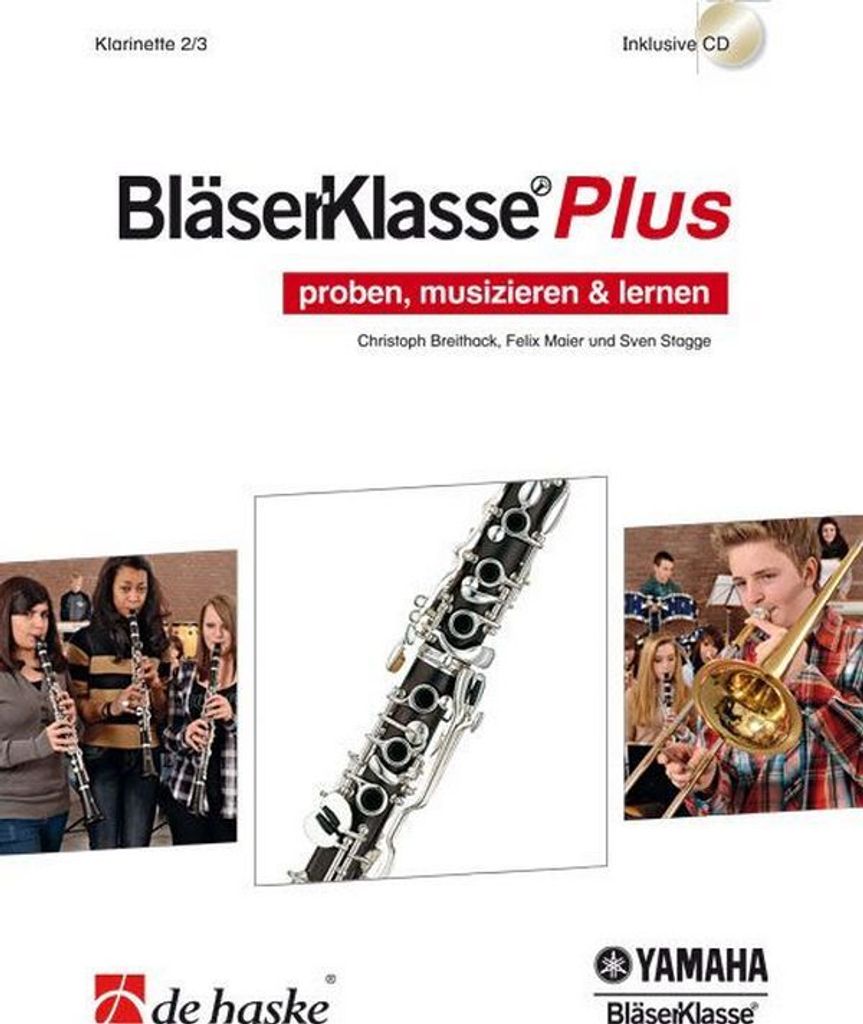 BläserKlasse Plus für BlasorchesterKlarinette 2 und 3