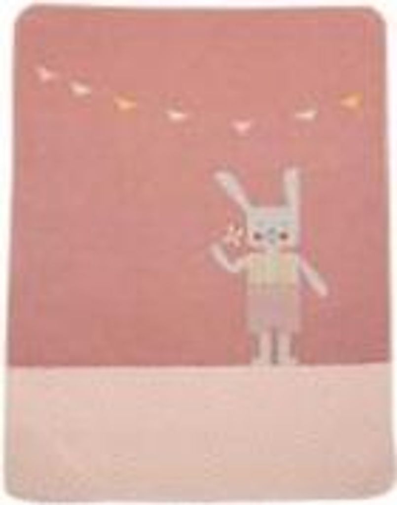 David Fussenegger Babydecke Juwel mit Stick 'Hase' 70 x 90 Produktbild 