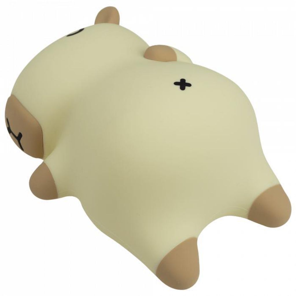Lampe de table LED « Capybara ronfleur » de nuit, marron, Image du produit 