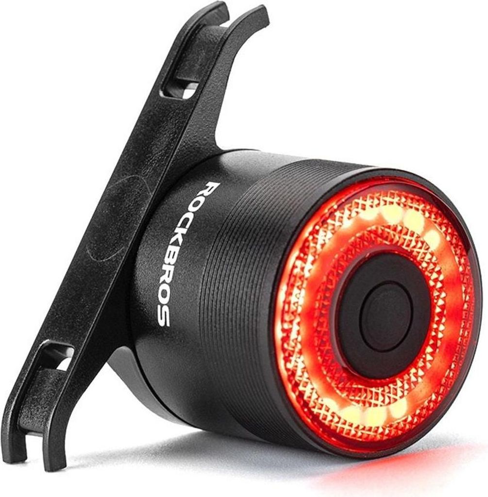 Rockbros Q3 Fahrradrücklicht mit intelligentem Stoppsystem Produktbild 