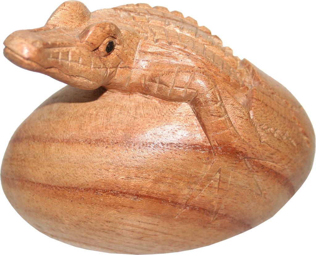 Dekoartikel aus Holz, ca. 9 cm hoch