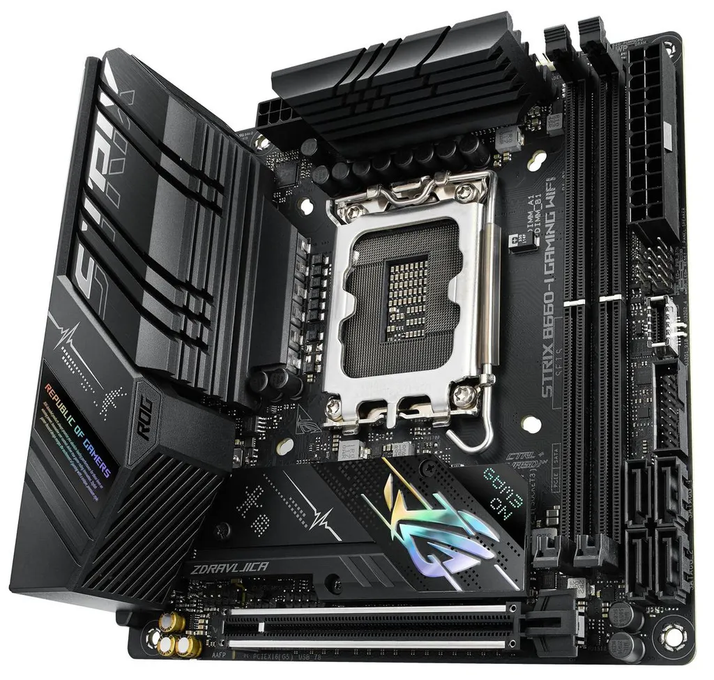 Asus ROG Strix B660-I : Plus de puissance, Moins d'espace en LGA 1700