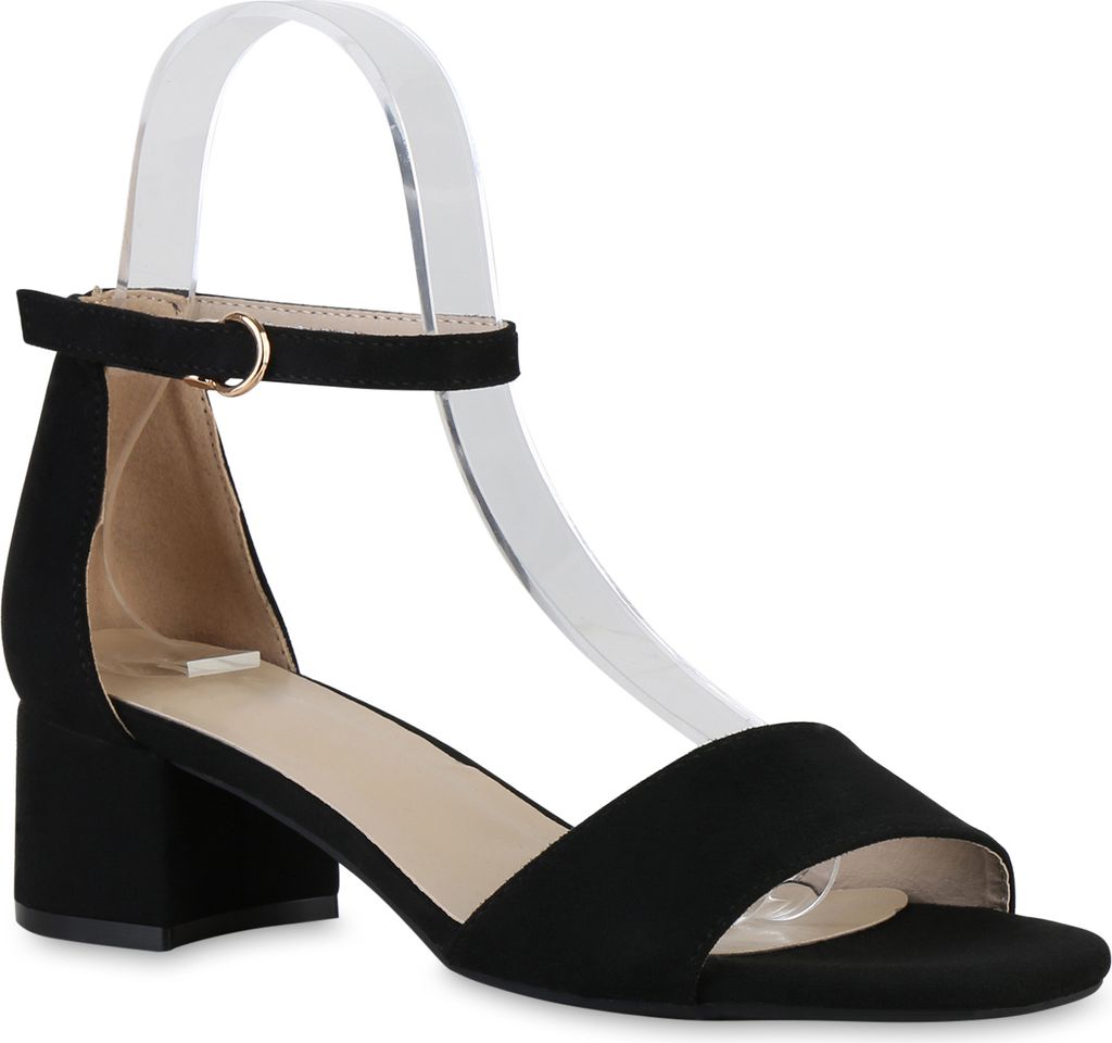 VAN HILL Damen Klassische Sandaletten Elegante Schuhe Produktbild 