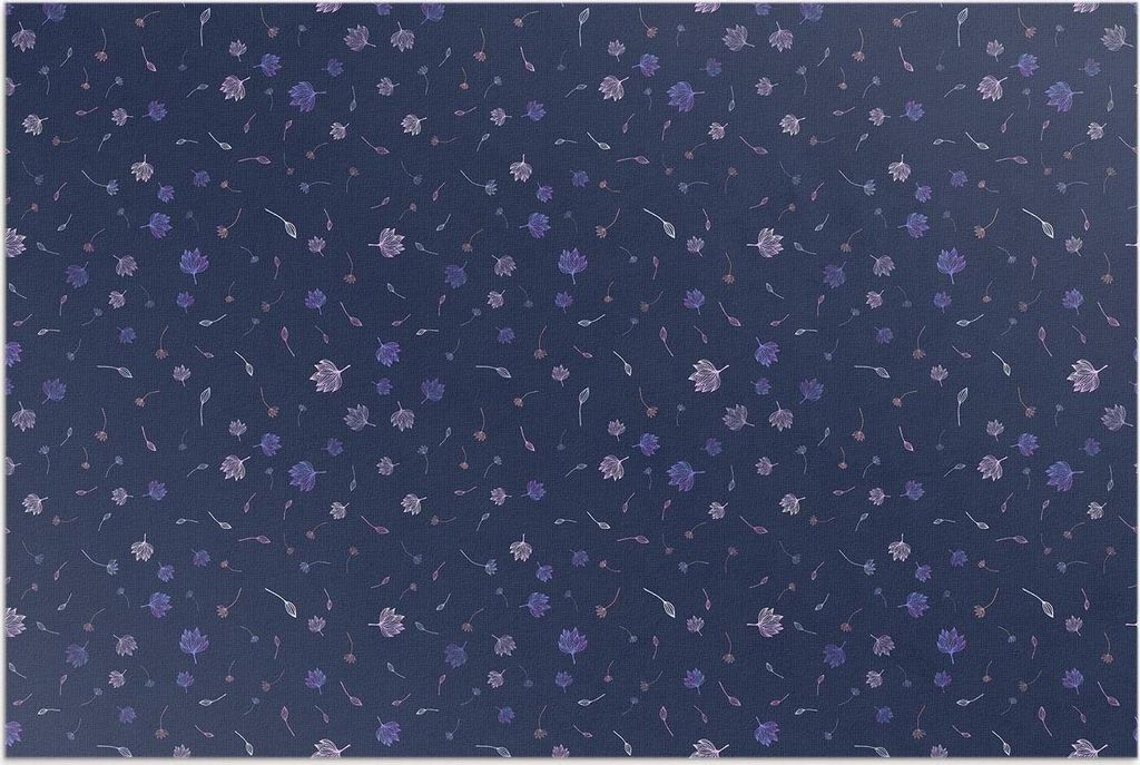 Kleine Boho-Wildblumen – Vinylteppich – 60x90 cm – Outdoor Teppich – Terrasse – Wetterfest – Modern