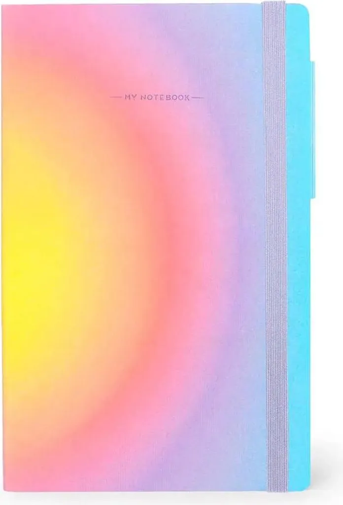 Taccuino a Puntini Aura Legami: Il Mio Taccuino Medio 13x21 Dotted