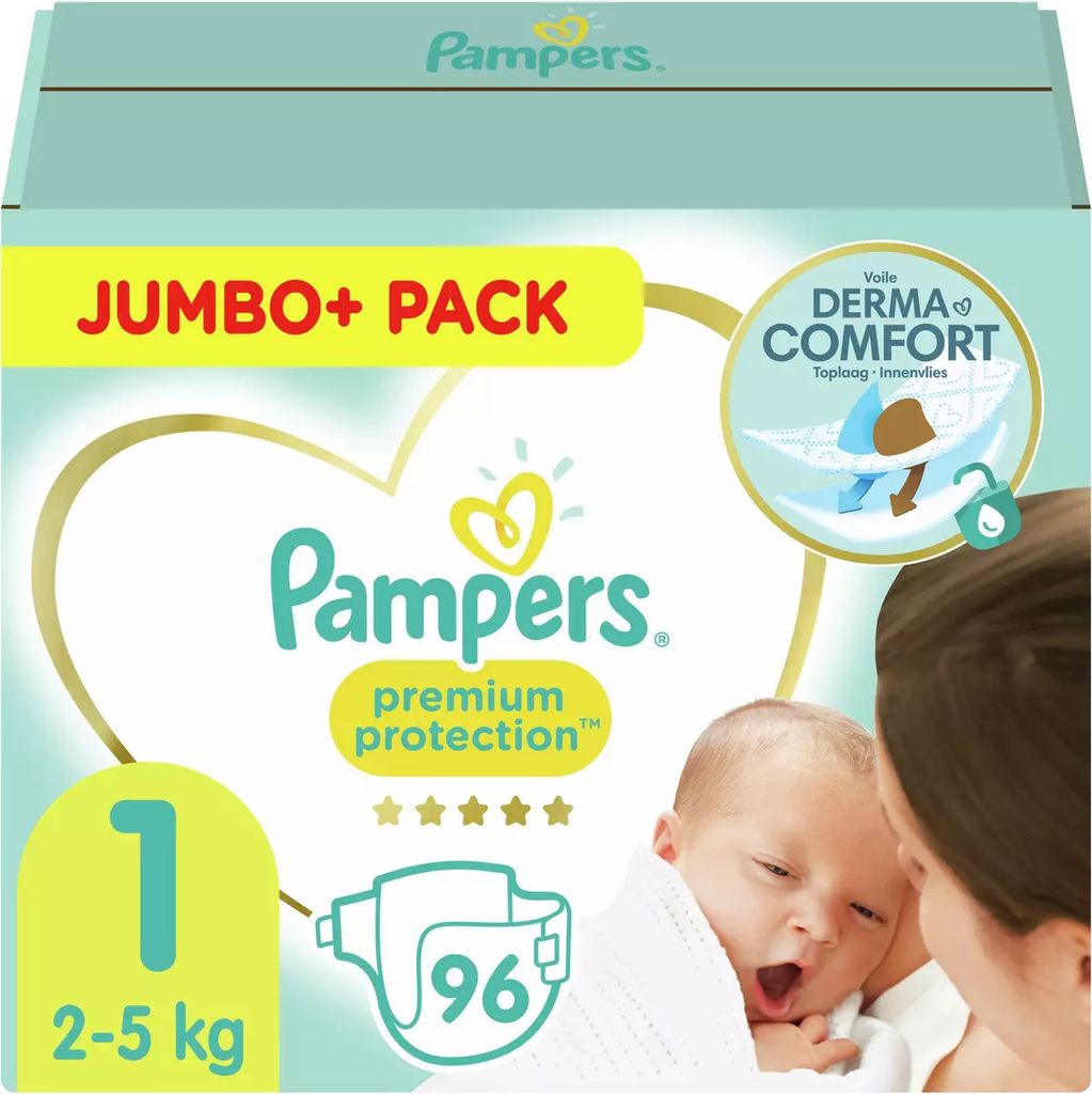 Pampers Premium Protection 81686981, Junge/Mädchen, Windel Produktbild 