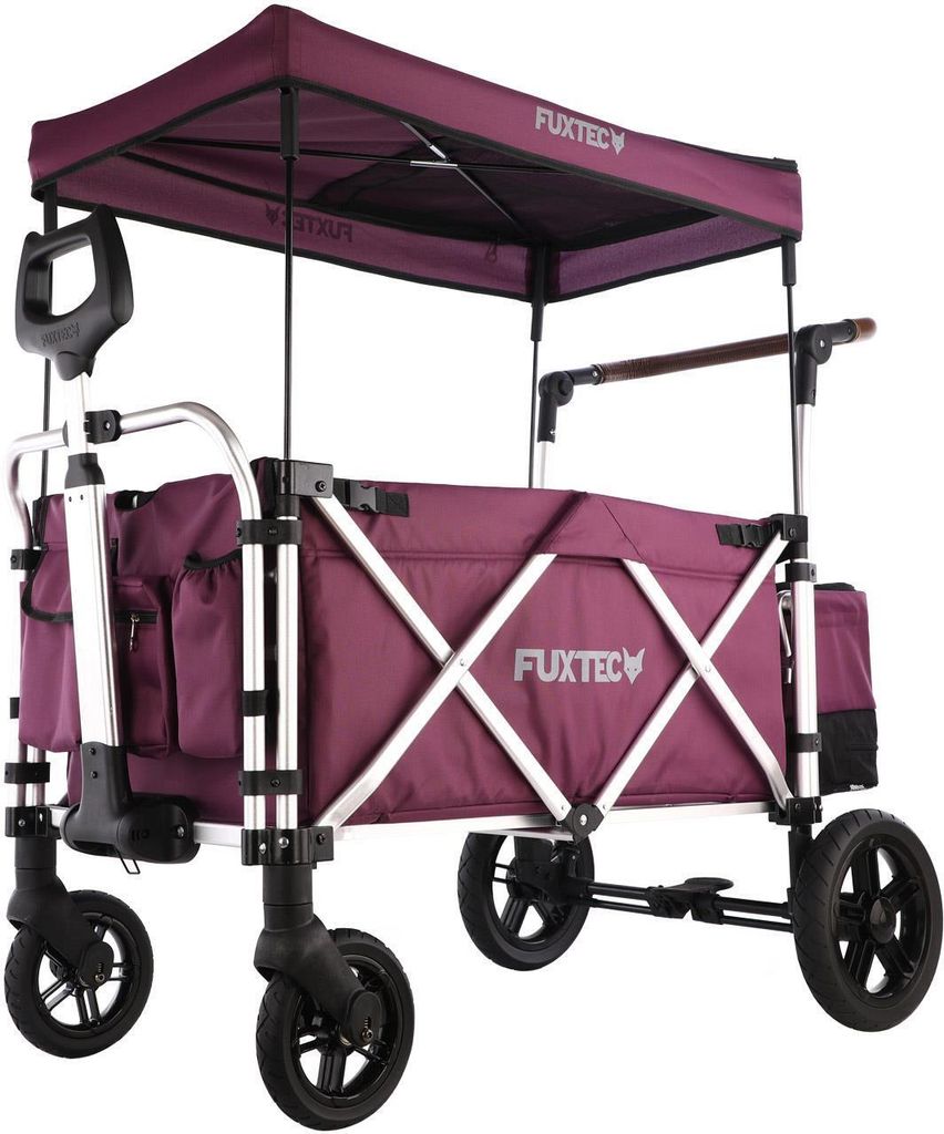 Fuxtec Bollerwagen CTL-900 Luxus, Purpur, Aluminium, Produktbild 