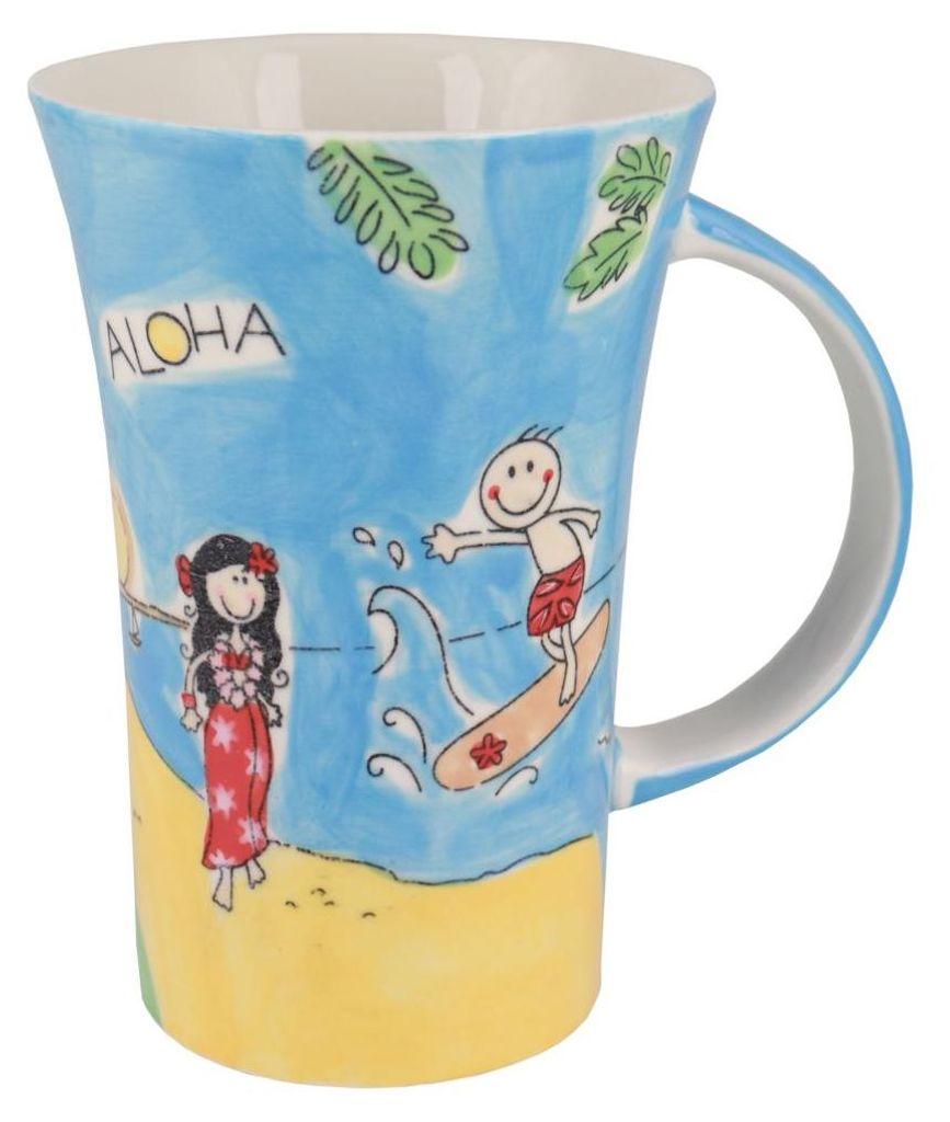 Mila Keramik-Becher Coffee-Pot Aloha | ca. 500 ml